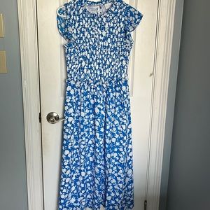Cute blue floral dress